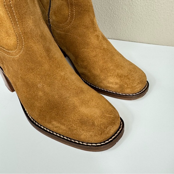 PORTLAND LEATHER Patina Oslito Suede Boots in Sand Orig $265 - Picture 8 of 12